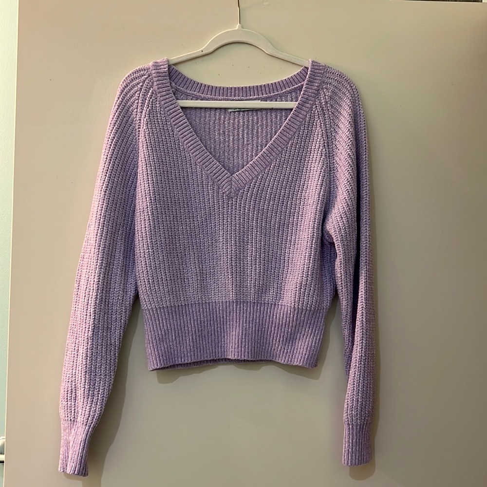 Size S urban outfitters purple sweater NWOT